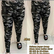 Army jogger pants Pants Imported camouflageWanita / Army jogger training pants