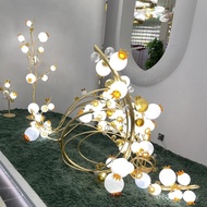 Lobby Hotel Lamps Bar Table Lamps Restaurant Front Station Sales Station Chandeliers Sand Table Engi