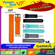 Garmin Forerunner 245fr 245 FR245 20mm. Rubber Strap