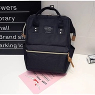 ..!!!! Backpack Anello Plain Backpack Backpack School Bag Fashion Backpack Diapers Bag Teenager Unisex Korean Style Latest