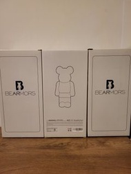 Bearbrick 100%＆400%熊形透明保護殼