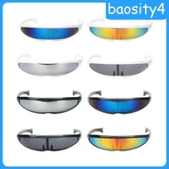 [Promotion] Novelty Futuristic  Mirrored Sunglasses Alien Glasses Fancy Dress Props
