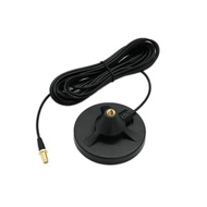 3 in Antenna Magnetic Mount & 16.4ft Extend Cable SMA Male Base 7cm To SMA-Female Plug Connector for