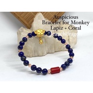 Feng Shui Auspicious Monkey Bracelet