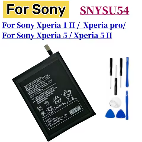 Original 4000mAh SNYSU54 Battery For Sony Xperia 1 II Xperia pro/Xperia1 2nd/Xperia5 2nd/Xperia 5/Xp