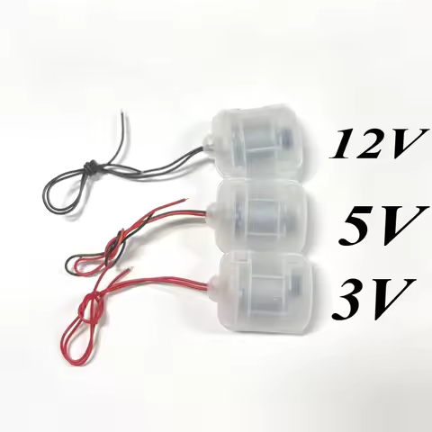 3V 5v12vR260 Strong Vibration Motor With Case Enclosure DlY Massager Vibrating FrogFeeding