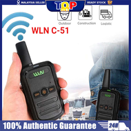 TOPnet HT WLN C51 walkie talkie , Handy Talky sipil daya tinggiMini Wln Two-Way Radio Walkie Talkie 16 Channel UHF 400 - 470MHz