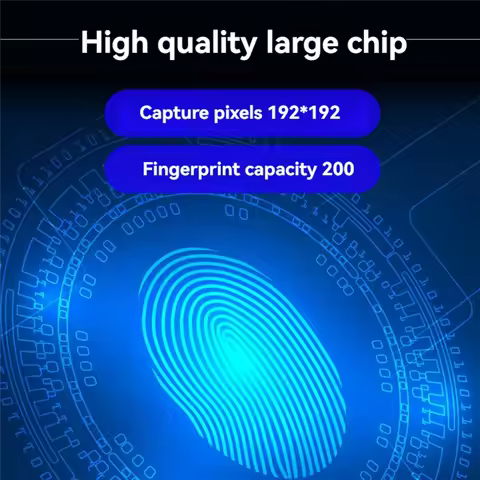 N93R R503 RGB Ring Indicator Fingerprint Module Capacitive Fingerprint Module Sensor Scanner IP65 Wa