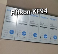 100個 $598  🇰🇷韓國製造  FILTSON  KF94 口罩， KF94 口罩， KF94 成人口罩 ，黑色 / 白色‼️MADE IN KOREA 💕 KF94 Mask for Adult  Filtson KF94