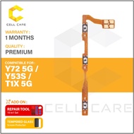 Power On Off Ribbon For VIVO Y72 5G / VIVO Y53S / VIVO T1X 5G WITH VOLUME SWITCH RIBBON (On Off Swit