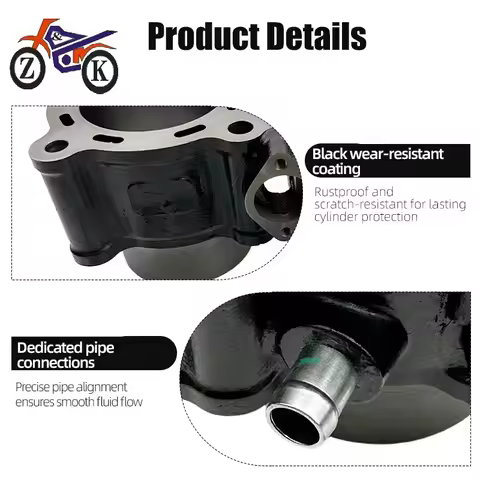 75mm 278cc Motorcycle Cylinder Piston Kit For SYM GTS300 Cruisym 300 HD300i ABS Joymax 300i Scooter 