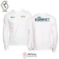 Pln icon distro t-shirt longsleeve / pln icon long sleeve shirt