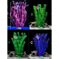 [50Cm-Height] AQUARIUM LANDSCAPE DECORATION PLASTIC PLANT | POKOK PLASTIK HIASAN AKUARIUM