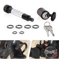 JONY Hitch Lock, O Rings 5/8in Trailer Hitch Receiver Pin Lock, Security Lock Tubular Keys 2in Pad A