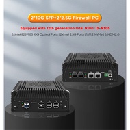 Intel N150 N355 Firewall Mini PC DDR5 4 Port 10GbE RJ45 + 2.5GbE LAN Dual NVMe S7 Pro OPNsense Appli