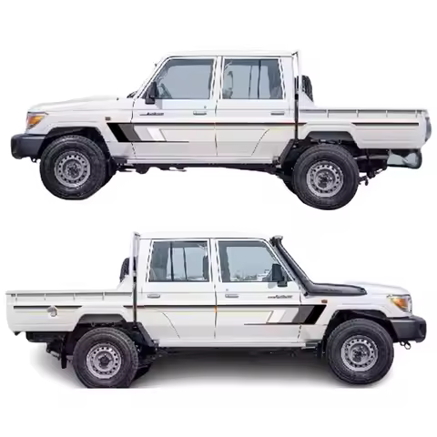 Pair Off Road Car Stickers Decals Body Waistline Stripe Decal Vinyl Graphics Accessories for Toyota 