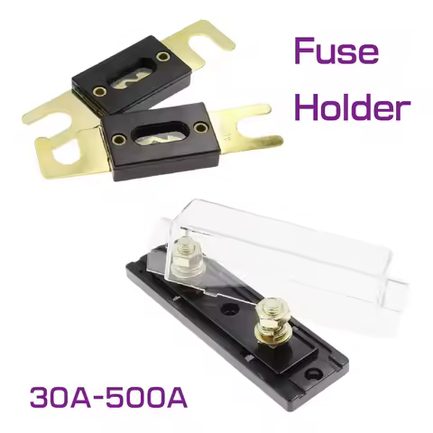 Bolt-on Installation Type ANL Car Fuse Box with AMP Fusible Fuse 30 40 50 100 125 150 250 300 400 50