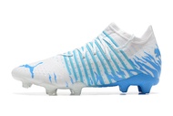 【ของแท้อย่างเป็นทางการ】Puma Future  Z 1.3/สีขาว Mens รองเท้าฟุตซอล - The Same Style In The Mall-Football Boots