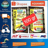 100 gr akari premium maxi akari premium maxi pellets 1mm makanan ikan