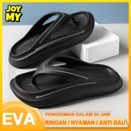 Sandal jepit pria murah karet terbaru EVA Sendal cowok dewasa kekinian casual empuk remaja polos dis