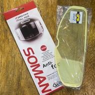 Anti Fog Anti Dew Pinlock Nolan Shoei AGV Universal all types of helmets Clear