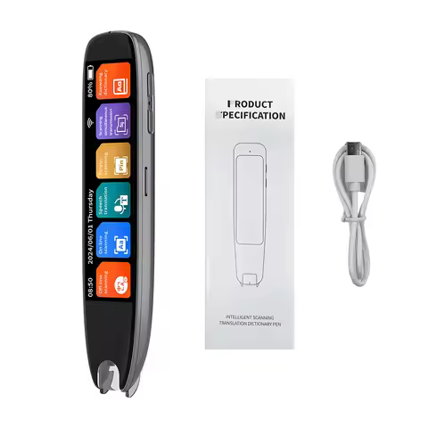 Dictionary Translation Pen Scan Reader Device Text Scanning Reading Translator WiFi/BT 142 Language 