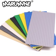 Marumine 4PCS 16x32 Double Sided Baseplate 3857 Compatible Classic Building Block Accessories MOC Mo