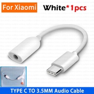 Original Usb Type C To 3.5mm Jack Audio Adapter Cable Aux For Xiaomi Mi 12 11 9 Pro Redmi K40 Pad 5