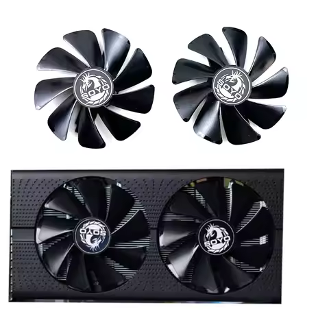 NEW original 95MM 4PIN SOYO RX580 graphics card fan suitable for SOYO RX580 graphics card fan replac