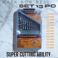 MATA BOR BESI SET 13PC DMAX KUALITAS SUPER D3405