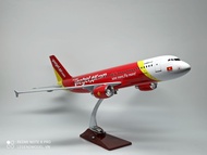 Mô hình máy bay Vietjet Air Dài 47cm