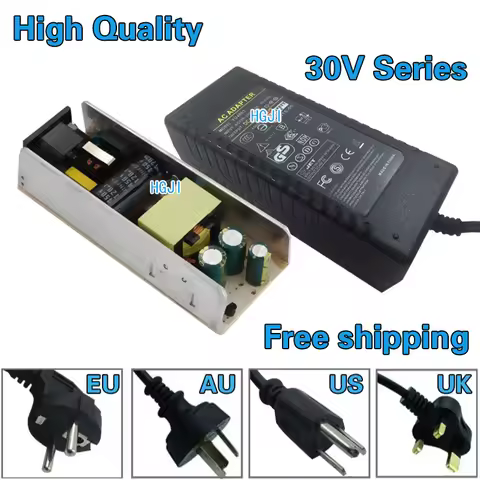High quality switching power adapter DC30V3A adapter AC 100V-240V to DC 30V 3A 4A Power Adapter tran