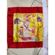 Flag ciu ling Dewi kwan im - guan yin - kuan im 55cm x 55cm