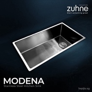 【In stock】ZUHNE Modena Single Bowl 16-Gauge Stainless Steel Undermount Kitchen Sink Basin with Accessories (2022 Upgraded Version) UL2W