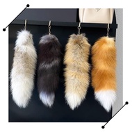 Imported Fox Tail Tail Bag Pendant Car Accessories DIY Key Imported Fox Tail Tail Bag Pendant Car Ac