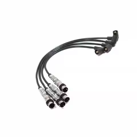 7Mm POLO 6R 6C ignition cable 4 pcs set 03F905409 03F905430 plug cable VW