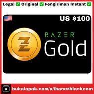 Razer Gold Pin US USD 100 Gift Card Digital Code Voucher