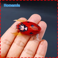 8pcs Cicada Bait 39mm/3.9g ตกปลา Lure Sea Weetle Crank ลอยตัว wobblers สำหรับเบสปลาคาร์พตกปลา