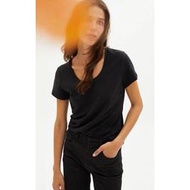 近新轉賣 澳洲品牌 kathmandu 基本款純棉素色黑色t恤 tshirt 短袖口袋上衣