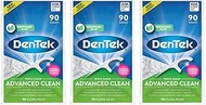 Dentek Triple Clean Floss Picks, Fresh Mint, 90 Count (Pack of 3)