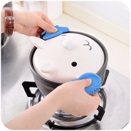 ✻❒✶Butterfly insulated bowl remover creative kitchen tongs oven with thickened anti-scald gloves for baking