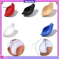 buymorem Men Bulge Enhancing Underwear Front Cushion Pad Push Up Cup Penis Protection