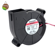 Nebaby Sunon 3D Printer Blower Fan 5015 24V 0.41A Double Bearing Fan Centrifugal Cooling Turbo Fan 5