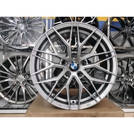New Sport Rim 17 Inch Rm1980 4Pc Bmw 5X120PCD F30 E46 E90 F10 (Kena beli 2kai 1Pay 2Pc 1Box Pos)需要结账