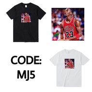 Michael Jordan T-Shirt| Jordan Tee| GOAT Vintage Clothing Short Tops for men oversize S-3XL loose