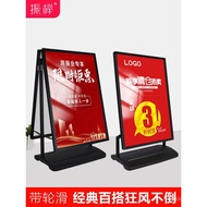 Luaran Kalis Angin Berdiri Berdiri Dua Muka Papan KT Poster Rak Paparan Rak Pengiklanan Pengiklanan 