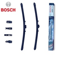 Bosch AeroTwin Wipers Code A974S Set 21" x 19":MERCEDES-BENZ Serie GLK 2012-rear;VOLKSWAGEN Polo eng