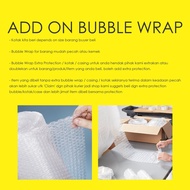 [HS] Extra Bubble Wrap/Thick Box Protection Safety Avoid Dented Damage Perlindungan Barang Anda