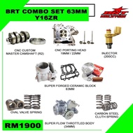 BRT racing combo set Y16 ( cam , head , injector , block , valve spring , clutch spring , throttle b