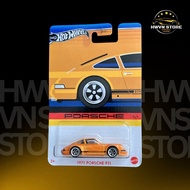 Hotwheels Silver Series 1971 Porsche 911 orange model car